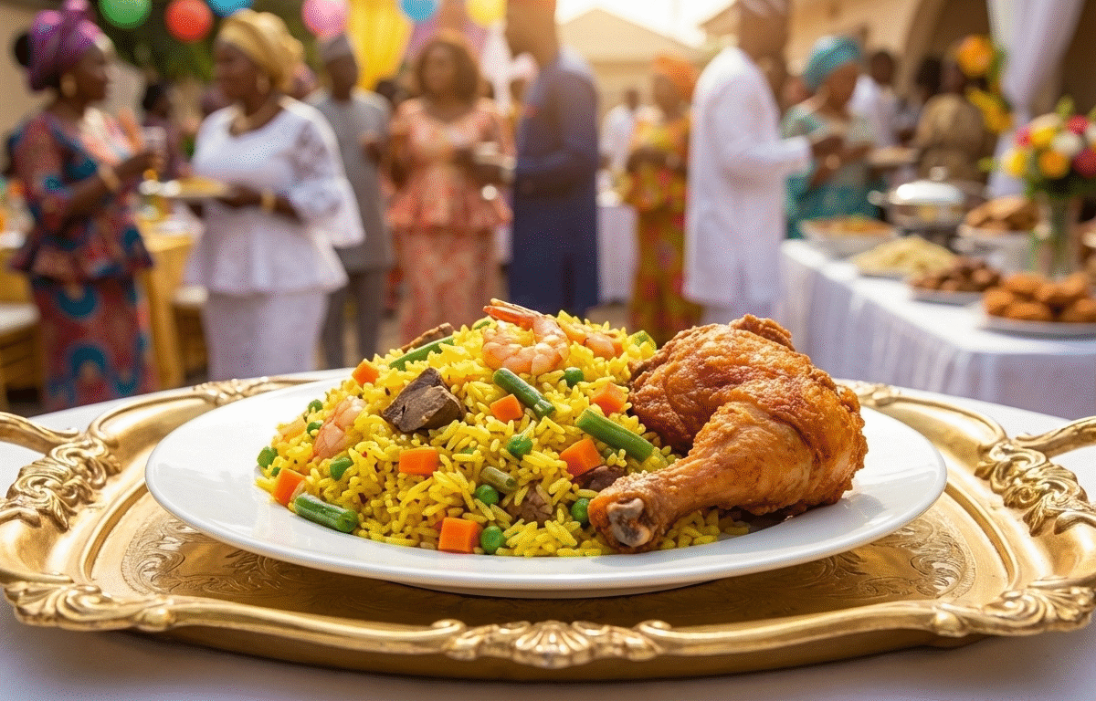 Fried Rice with liver green beans and chicken