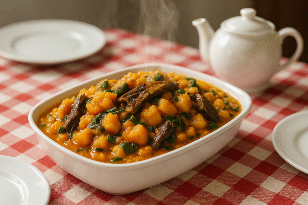 Yam Porridge 'Asaro'