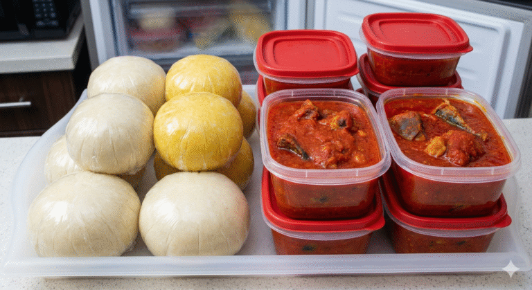 How to store swallows and soups