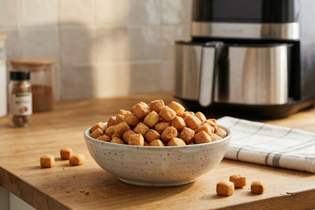 How to make air fried Chin Chin